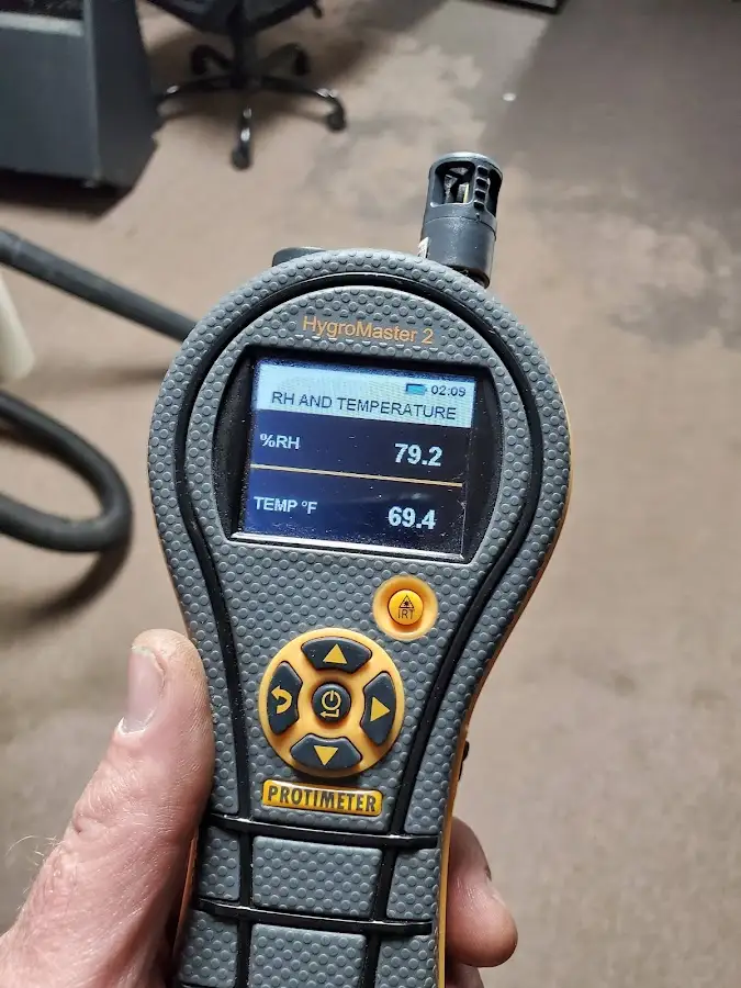 Moisture meter humidity assessment for Mold Remediation & Removal in Shafter